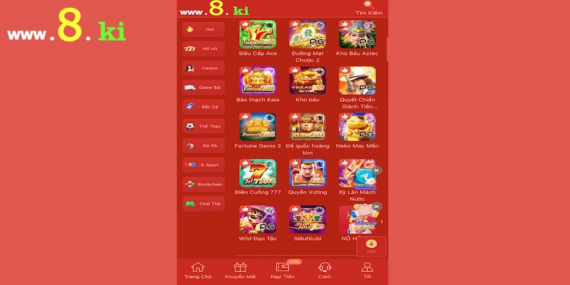 Một số lưu ý khi trải nghiệm tại 8Ki online